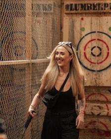 Brisbane: Timber Punks Axe Throwing Experience