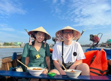 Dari HCM: Pasar Terapung Cai Rang yang Terkenal & Delta Mekong