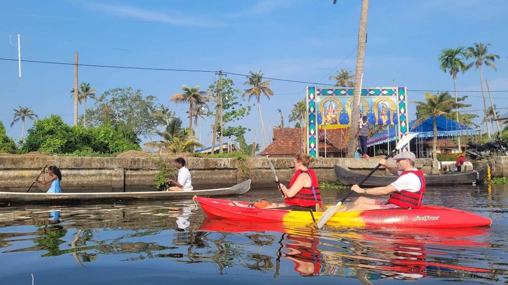 Picture 3 for Activity Kerala Backwater Village Kayaking Tour (Full Day) (Nedumudy)