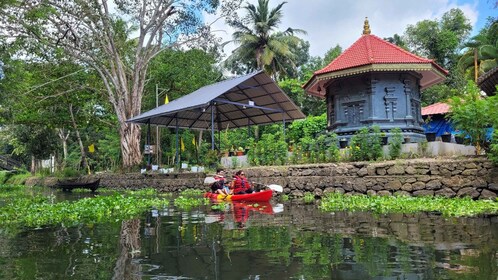 Kerala Backwater Village Kayaking Tour (Full Day) (Nedumudy)