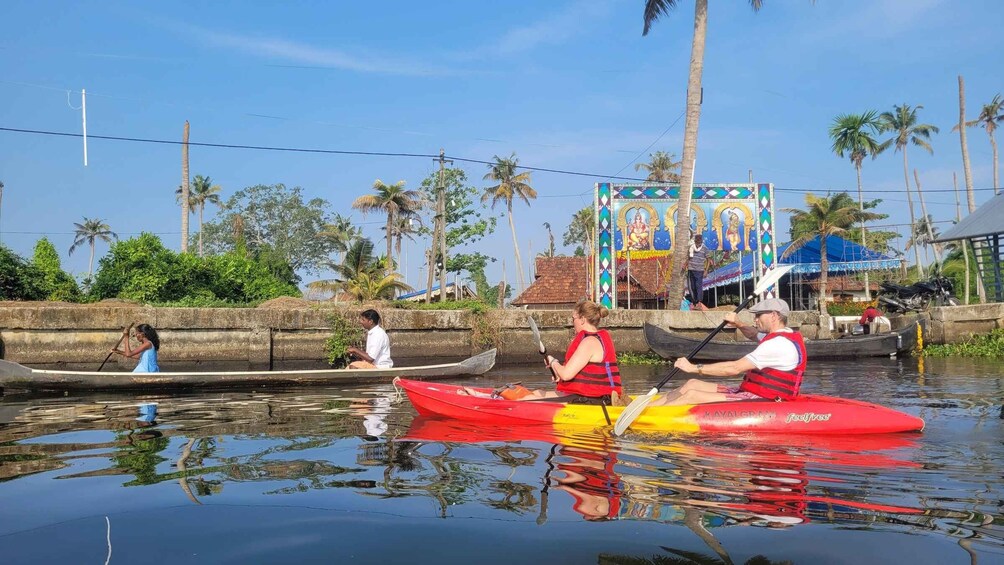 Picture 3 for Activity Kerala Backwater Village Kayaking Tour (Full Day) (Nedumudy)