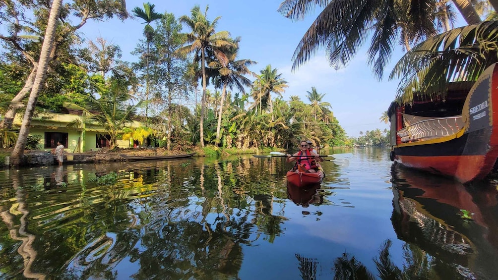 Picture 4 for Activity Kerala Backwater Village Kayaking Tour (Full Day) (Nedumudy)