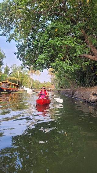 Picture 1 for Activity Kerala Backwater Village Kayaking Tour (Full Day) (Nedumudy)