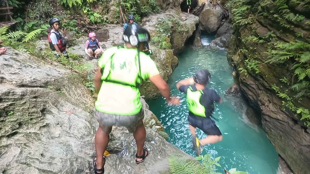 Picture 14 for Activity Cebu Moalboal Adventure Combo: Snorkel & Canyoneering +Lunch