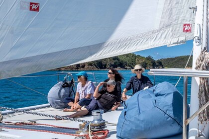 Isla de Waiheke Aventura en velero y almuerzo en el Parque Marino del Golfo