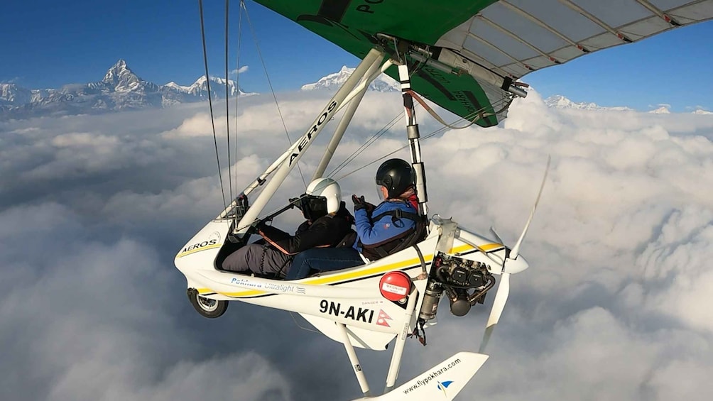 Picture 3 for Activity From Pokhara: 60 m. Ultralight flight (Manaslu-Dhaulagiri)