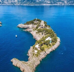 Private boat tour from Positano to Capri island