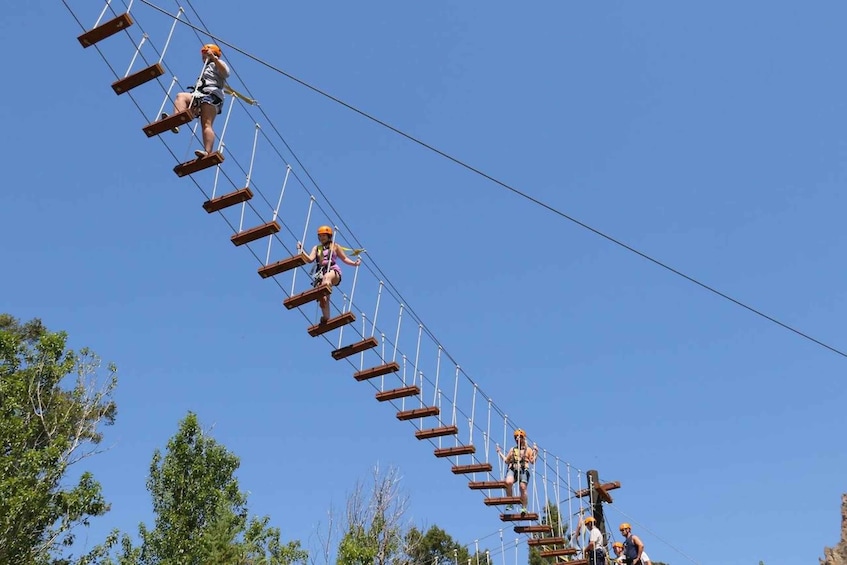 Picture 3 for Activity Big Sky: Super Guided Zipline Tour (2-3 hours)
