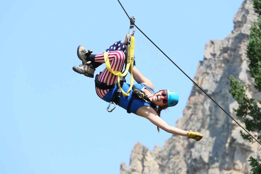Picture 2 for Activity Big Sky: Super Guided Zipline Tour (2-3 hours)