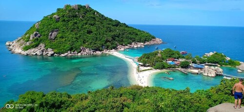 Fra Samui: Dagstur med hurtigbåt til Ko Tao og Koh Nang Yuan