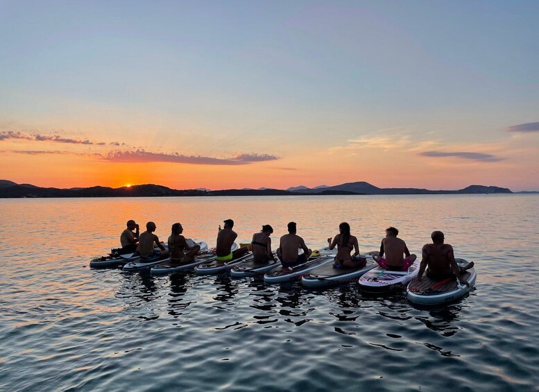 Picture 1 for Activity Spiaggia delle vacche SUP paddleboard tour sunset aperitif