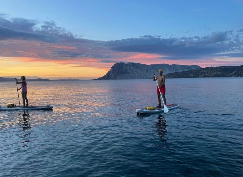 Picture 2 for Activity Spiaggia delle vacche SUP paddleboard tour sunset aperitif