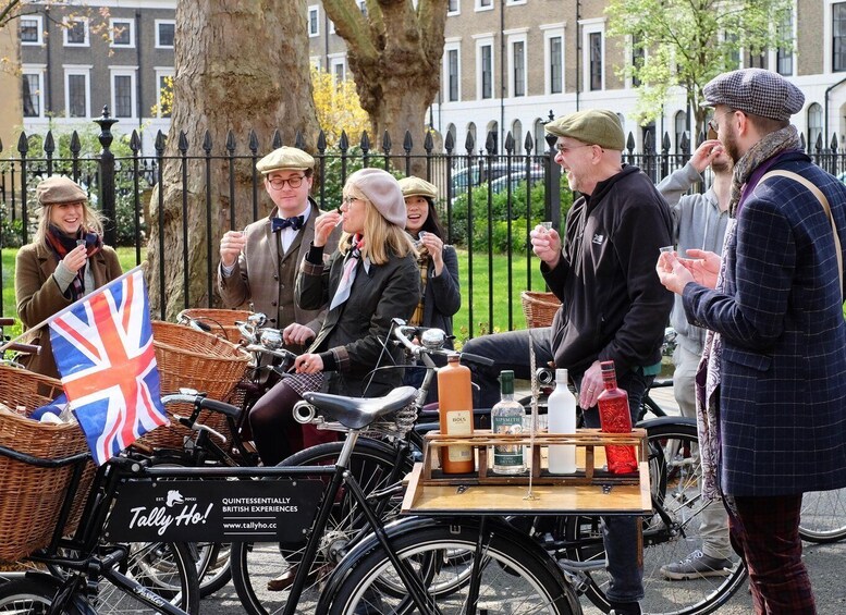 Picture 9 for Activity Gin Safari: Boozy London History on Two Wheels