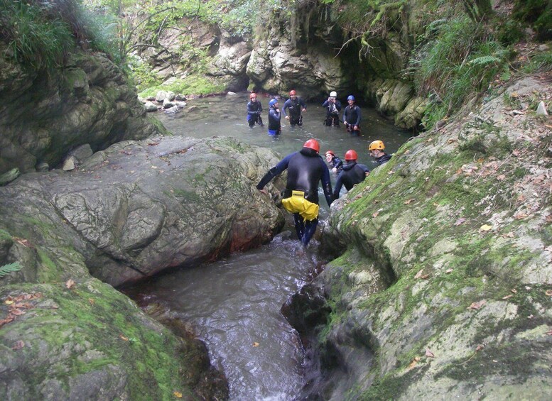 Picture 2 for Activity Asturias: Canyoning Adventure with 4 Levels to Choose From