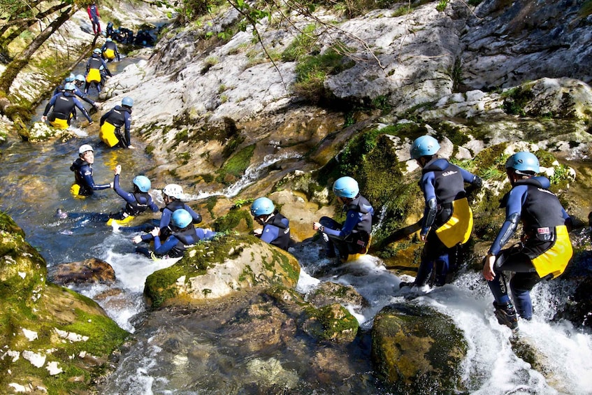 Picture 1 for Activity Asturias: Canyoning Adventure with 4 Levels to Choose From