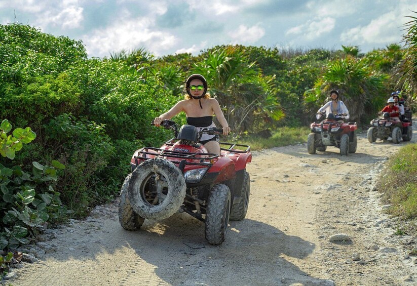 Picture 1 for Activity Cozumel: ATV & Snorkeling Guided Tour with Beach Club Lunch