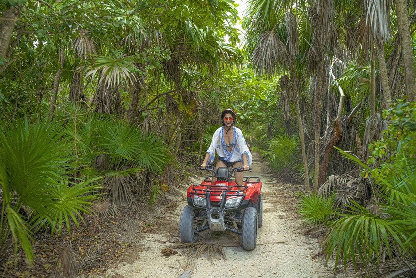 Picture 2 for Activity Cozumel: ATV & Snorkeling Guided Tour with Beach Club Lunch