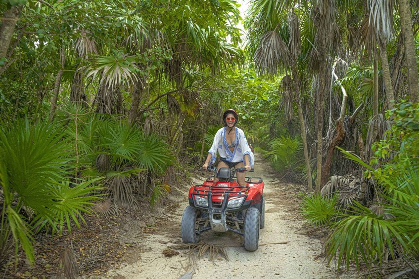 Picture 2 for Activity Cozumel: ATV & Snorkeling Guided Tour with Beach Club Lunch