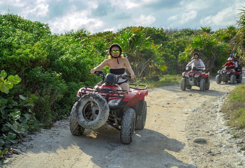 Picture 1 for Activity Cozumel: ATV & Snorkeling Guided Tour with Beach Club Lunch