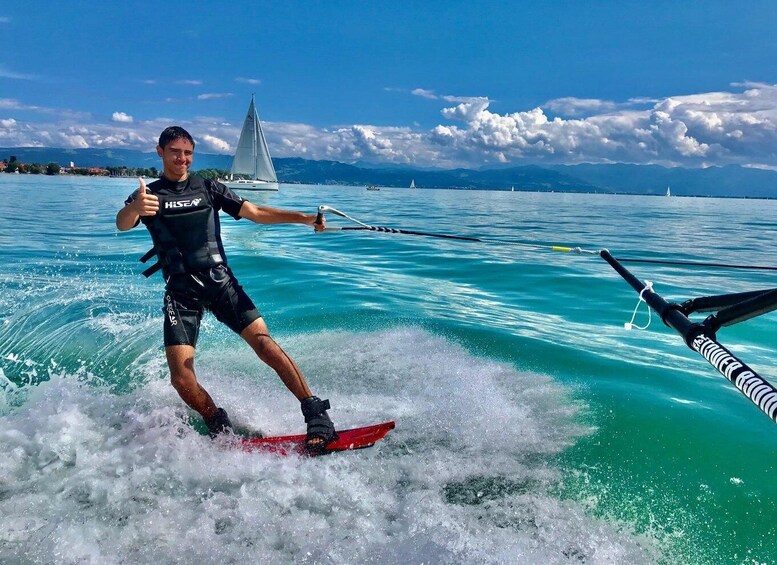 Kressbronn: Water Skiing and Wakeboarding Beginners Course