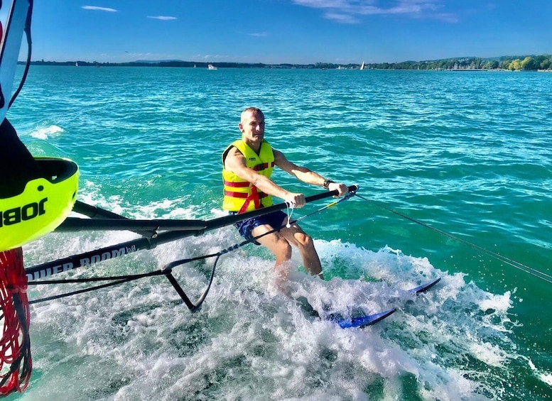 Picture 2 for Activity Kressbronn: Water Skiing and Wakeboarding Beginners Course