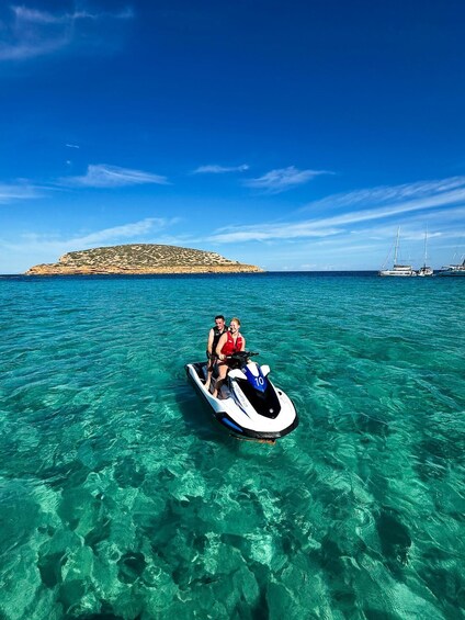 Picture 3 for Activity San Antonio: Jet Ski Trip to Cala Comte