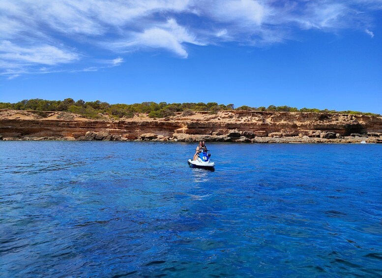 Picture 5 for Activity San Antonio: Jet Ski Trip to Cala Comte