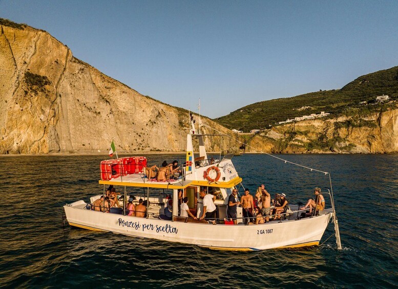 Ponza: Bath and aperitif at sunset