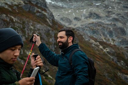 Ushuaia : Randonnée guidée à la Laguna Esmeralda avec panier-repas