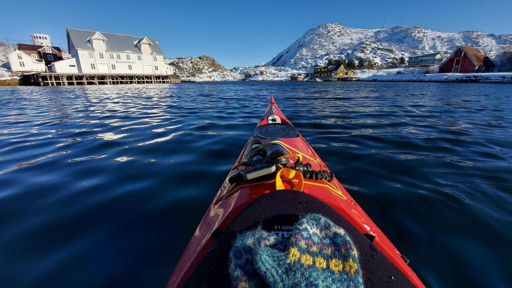 Picture 1 for Activity Skrova Island, Winter Guided Kayak Tour, 2hours