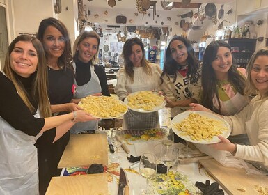 Naples: Pasta Cooking Class with Tiramisù and a Drink