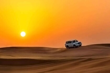 Qatar: Private Sunset Desert Safari, Camel Ride, Inland sea