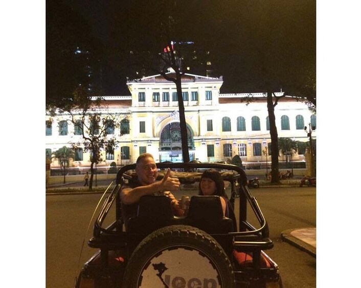 Picture 12 for Activity Private Jeep Tour Saigon by Night & Cruise Dinner with Music