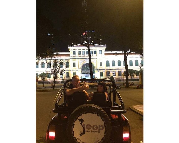 Picture 12 for Activity Private Jeep Tour Saigon by Night & Cruise Dinner with Music