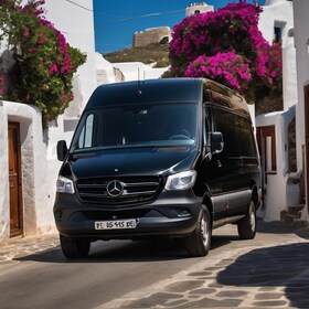 Privat transport: Fra Principote til din villa med minibus