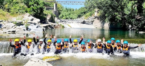 Motta Camastra: Alcantara Gorges Body Rafting och flodvandring