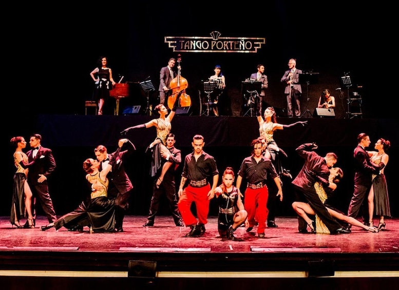 Tango Porteño Executive: Gourmet Dinner + show + Transfer