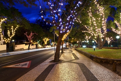 Funchal: tour guiado en tuk-tuk con luces navideñas