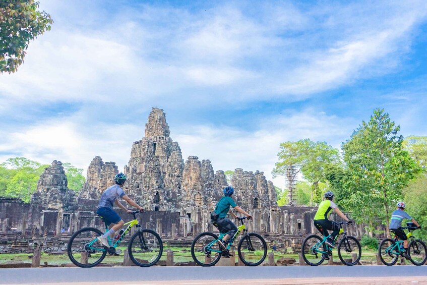 Picture 7 for Activity Siem Reap: Angkor Sunset Bike & Boat Tour w/ Drinks & Snacks