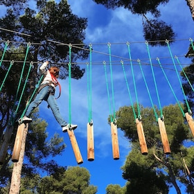 Bosc Aventura Salou : Ziplines extrêmes