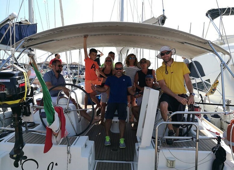 Picture 12 for Activity Catania: Coastline Sailing Trip 6hr with Aperitif and Lunch