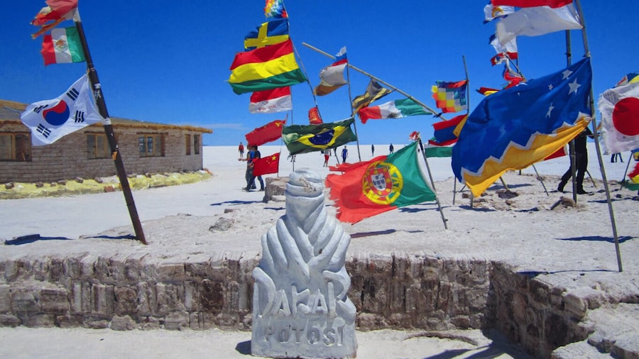 From Uyuni:Uyuni Salt Flats with Incahuasi Island |Full day|