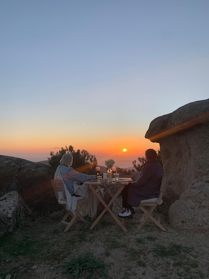 Romantic sunset dinner experience with private chef