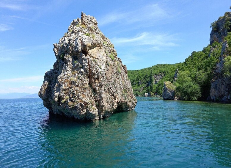 Picture 4 for Activity Ohrid: East Coast and St. Naum Monastery Full-Day Boat Tour