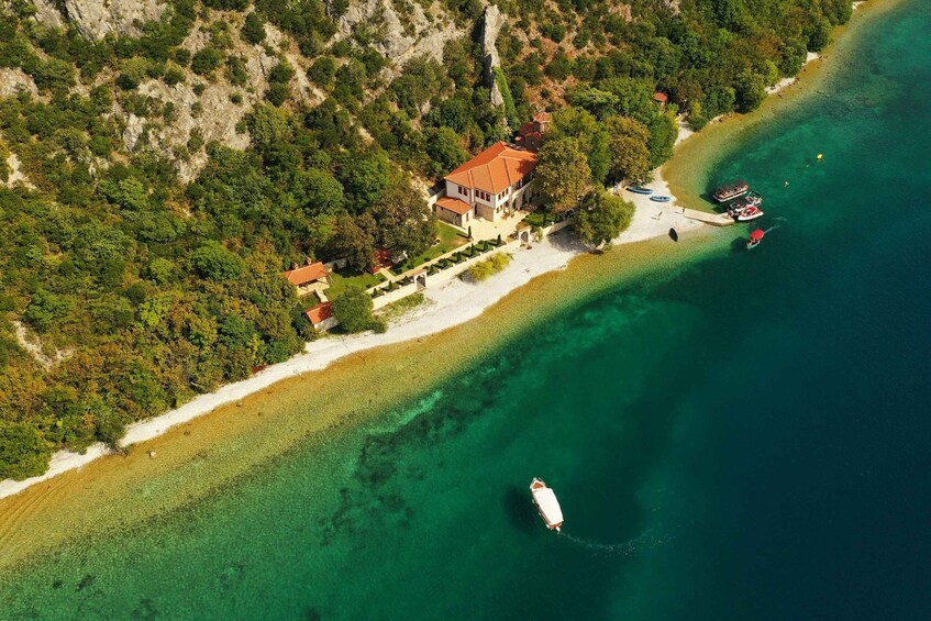 Picture 6 for Activity Ohrid: East Coast and St. Naum Monastery Full-Day Boat Tour