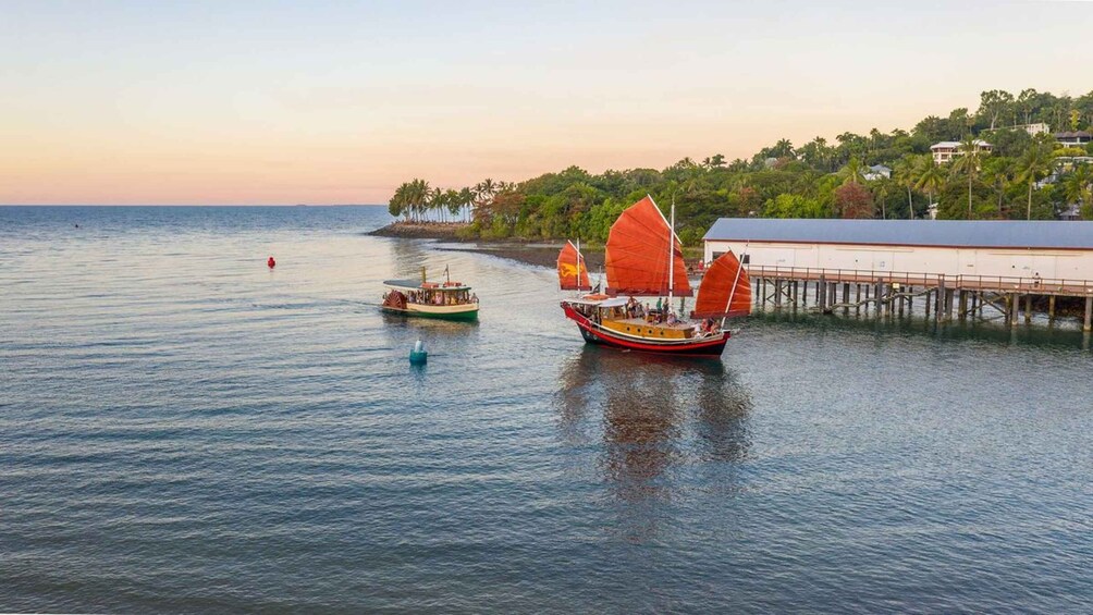 Picture 1 for Activity Port Douglas: Sunset Cruise on a Chinese Shaolin Junk Ship