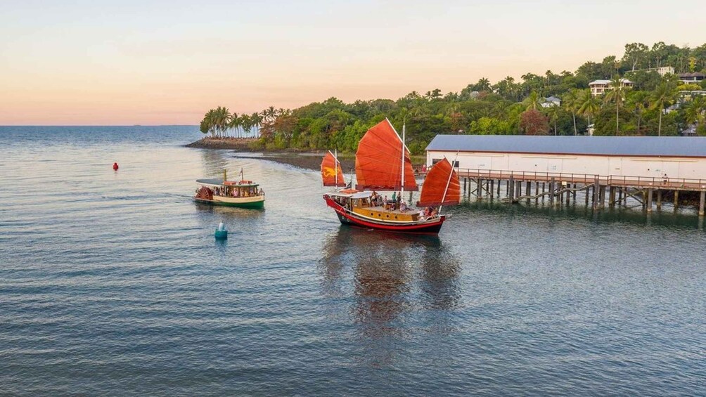 Picture 1 for Activity Port Douglas: Sunset Cruise on a Chinese Shaolin Junk Ship