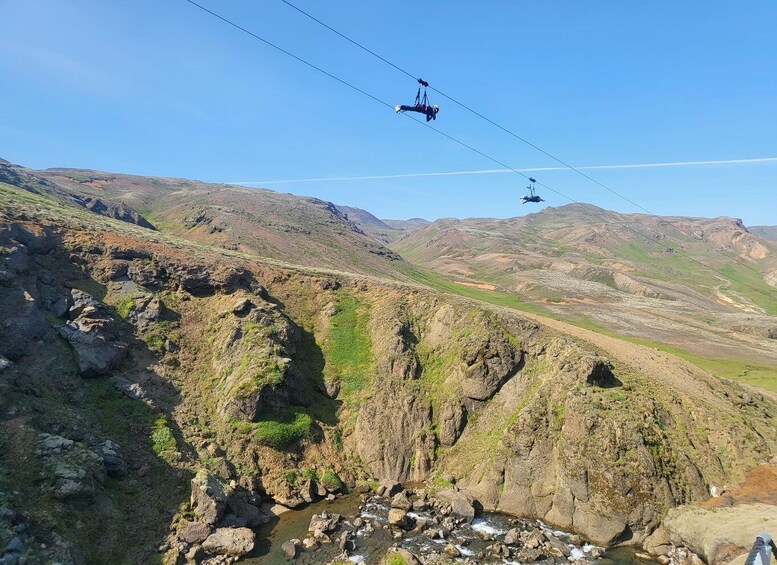 Picture 1 for Activity The Falcon : Superman ride with Mega Zipline Iceland