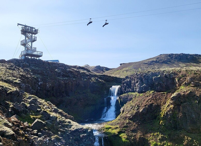 Picture 4 for Activity The Falcon : Superman ride with Mega Zipline Iceland