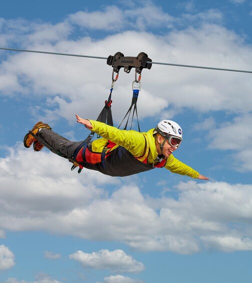 Picture 3 for Activity The Falcon : Superman ride with Mega Zipline Iceland